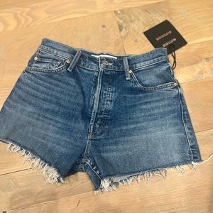 MOTHER Denim Shorts